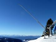 Lance snowmaking in Obereggen