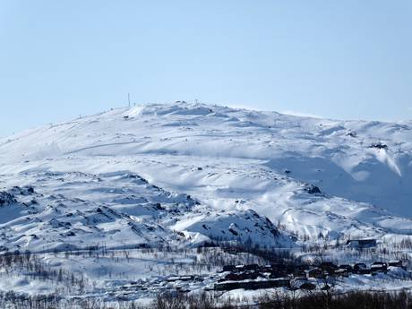 Norrbotten: size of the ski resorts – Size Riksgränsen