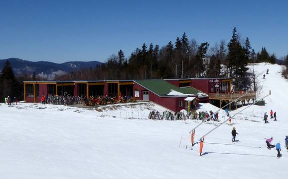 Huts, mountain restaurants  White Mountains – Mountain restaurants, huts Sunday River