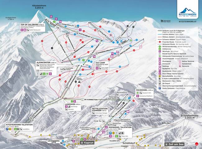 Kitzsteinhorn/Kaprun & Lechnerberg
