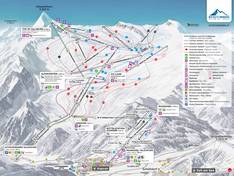 Trail map Lechnerberg