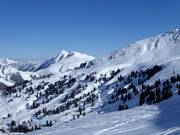 Many deep-snow slopes in the Wildkogel ski area