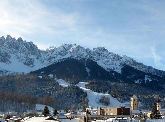 View of the Haunold ski area