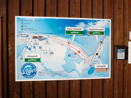 Eastern Germany: orientation within ski resorts – Orientation Schöneck (Skiwelt)