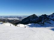 Slope at the Jochalpe chairlift