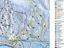 Trail map Pin Rouge