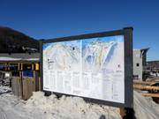 Slope map at the valley station