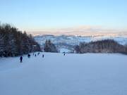View from the mountain station over Freyung