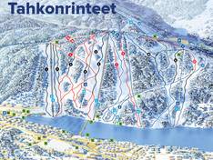 Trail map Tahko