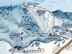 Trail map Podstolice