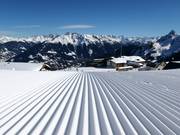 Very good slope grooming