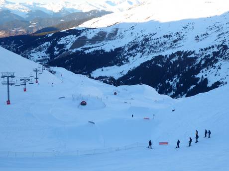 Snow parks Maurienne – Snow park Les 3 Vallées – Val Thorens/Les Menuires/Méribel/Courchevel
