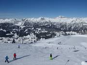 Slopes at the Panoramabahn at Hochjoch