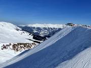 Difficult slope Lazid-Nord