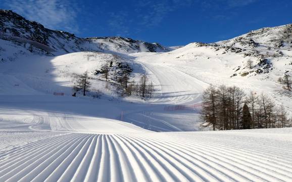 Slope preparation Val d’Ultimo (Ultental) – Slope preparation Schwemmalm