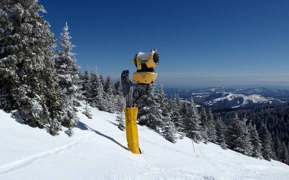 Snow reliability Serbia-South – Snow reliability Kopaonik