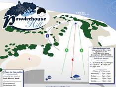 Trail map Powderhouse Hill – South Berwick