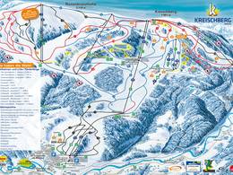 Trail map Kreischberg