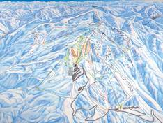 Trail map Cardrona
