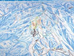 Trail map Cardrona