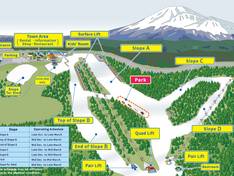 Trail map Yeti Resort