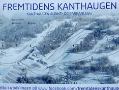 Trail map Olympiaparken – Lillehammer