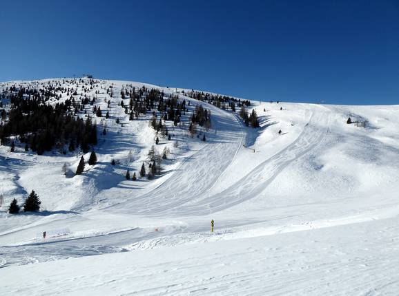 View of the slopes at Monte Agaro