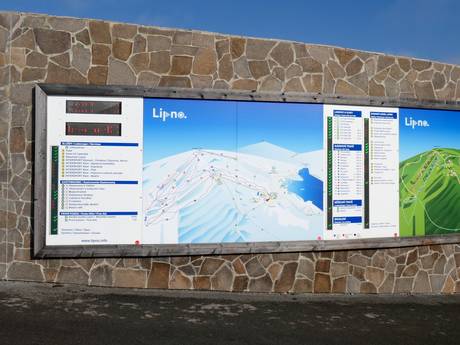 Southeast Czech Republic (Jihozápad): orientation within ski resorts – Orientation Lipno