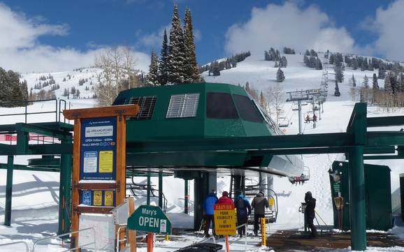 Ski lifts Teton Range – Ski lifts Grand Targhee