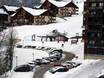 Savoie: access to ski resorts and parking at ski resorts – Access, Parking Les Sybelles – Le Corbier/La Toussuire/Les Bottières/St Sorlin/St Jean d’Arves