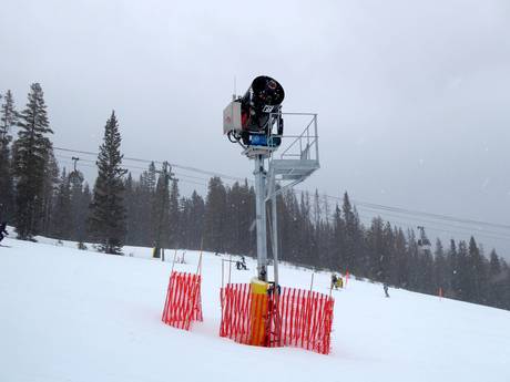 Snow reliability Alberta – Snow reliability Lake Louise