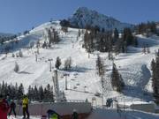 Ski slopes at the Täli chairlift