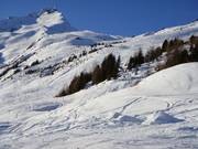 Freeriding at the Panoramabahn Geols