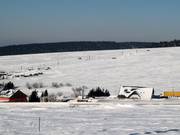 View of the Novako ski resort