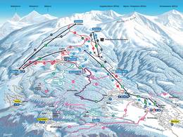 Trail map Bürchen/Törbel – Moosalp
