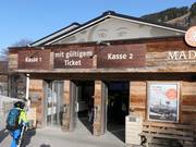Well-maintained valley station Madrisa