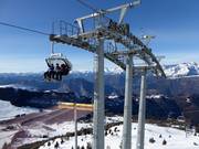 Rocce Rosse - 4pers. High speed chairlift (detachable) with bubble