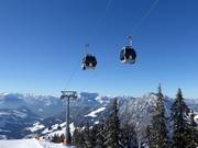 Verbindungsbahn Alpbach-Wildschönau 2 - 8pers. Gondola lift (monocable circulating ropeway)
