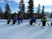Ski courses for people with disabilities with Mauro Bernardi