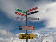 Slope signage