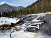 Reutte: access to ski resorts and parking at ski resorts – Access, Parking Ehrwalder Alm – Ehrwald