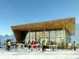 New SunnaAlm Bergrestaurant at the mountain station