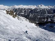 Steep ski route 22