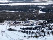 Accommodation at the valley station of the gondola lift (Sport Resort Ylläs)