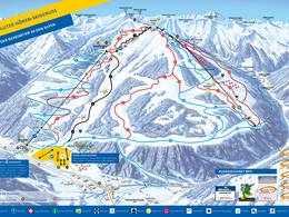 Trail map Riesneralm – Donnersbachwald