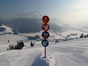 Slope markings