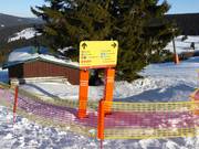 Slope signage in the Pec pod Sněžkou ski area