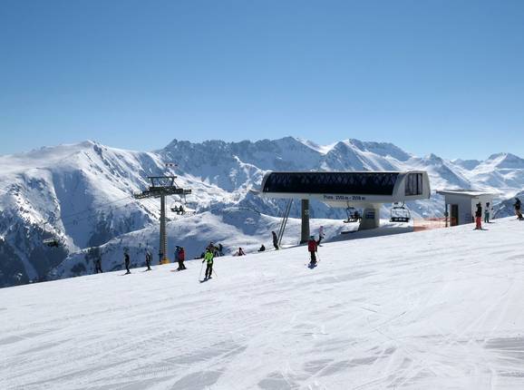 Mountain station Plato in the Bansko ski area