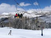 Moonbeam Express - 4pers. High speed chairlift (detachable)