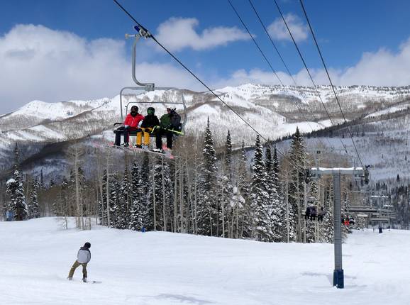 Moonbeam Express - 4pers. High speed chairlift (detachable)